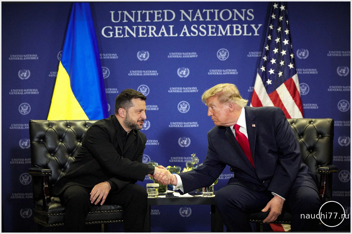 Мистическая деталь в рукопожатии Трампа и Зеленского