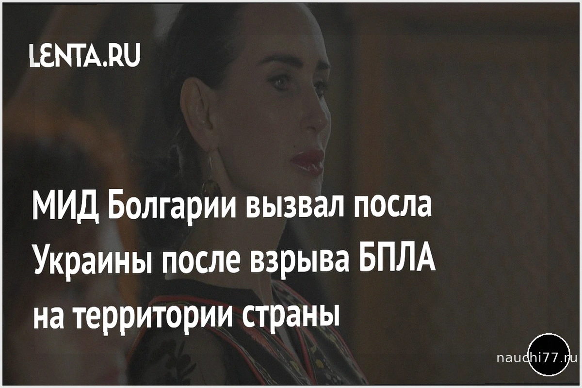 МИД Болгарии вызвал посла Украины после инцидента с дроном